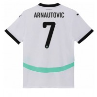 Österrike Marko Arnautovic #7 Bortatröja EM 2024 Kortärmad